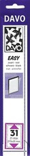 DAVO EASY Self-Adhesive Mounts BLACK 215 x 31 Package of 25