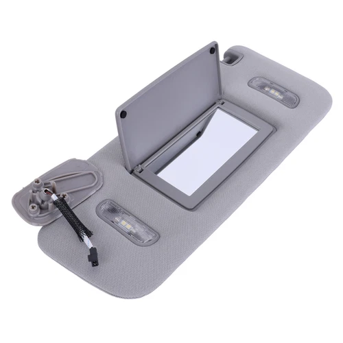 Gray Left Driver Side Sun Visor W/ Light Fits Chevrolet Suburban Tahoe 15-19 NEW - Foto 8 di 20