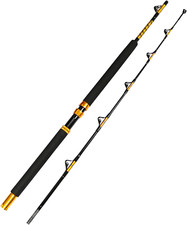 Saltwater Offshore Heavy Trolling Rod Big Game Roller Boat Fishing Pole 1PC 2PC