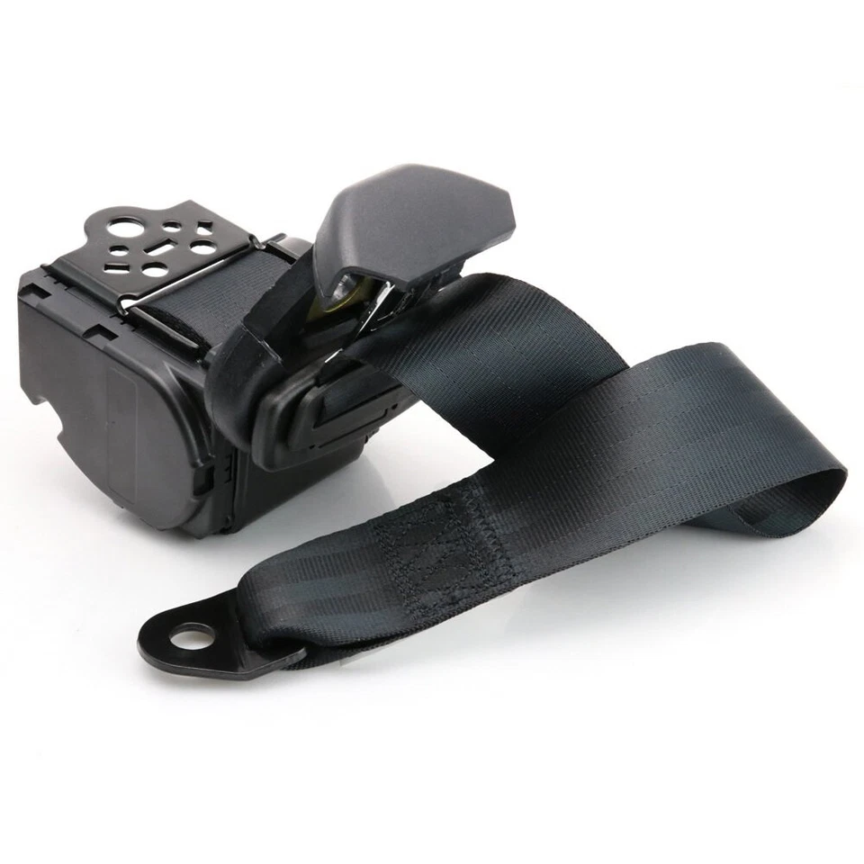 For Toyota 3-Point Car Universal Safety Seat Belt Retractable Hard Stalk Black - image 3 of 4
