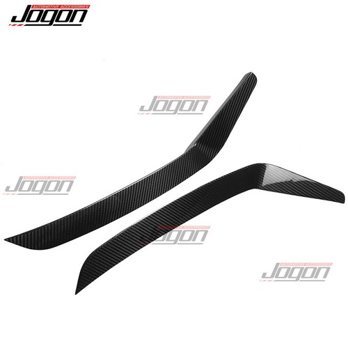 Dry Carbon For Ford Mustang S650 Dark Horse 2024+ Front Bumper Side Spoiler Trim - Picture 9 of 10