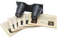 Moses and the Ten Commandments - 6 3D Slides & Viewer