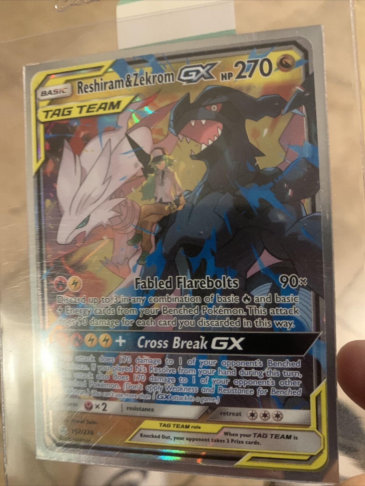 Reshiram & Zekrom GX #157 Prices