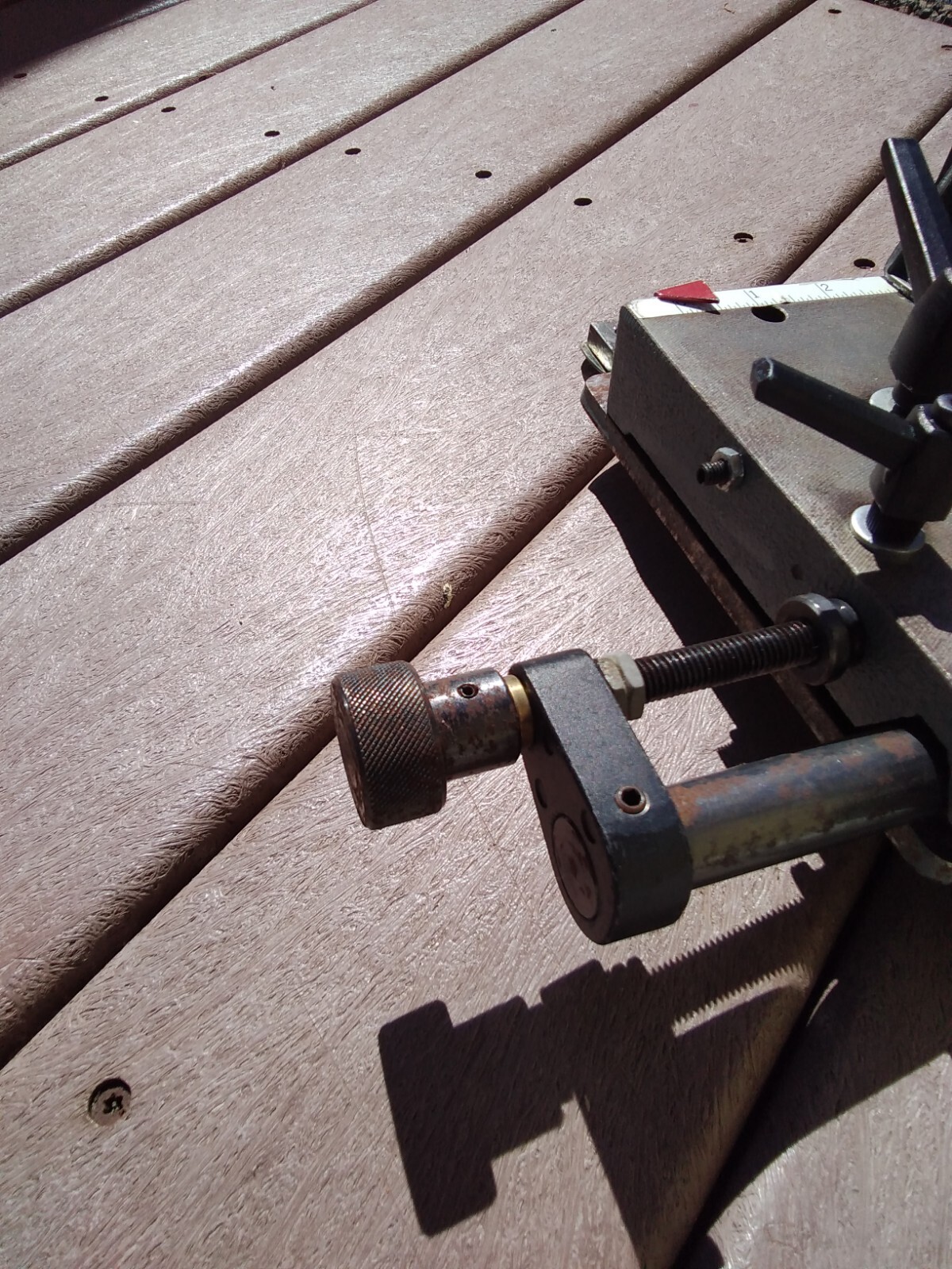 DELTA WOODWORKING TOOLS TENONING JIG for TABLE SAWS model 34-182 + Manual 