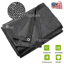 Garden Shade Cloth UV Sunblock Greenhouse Plant Cover Backyard Pergola Net Mesh