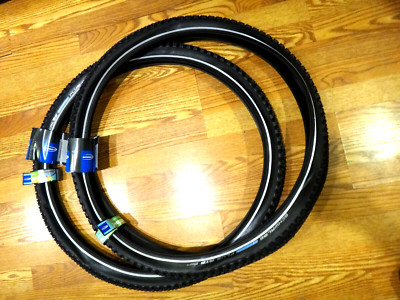 Schwalbe Marathon Plus MTB Smartguard 26x2.10 Blk/Refl cycle bike TIRES LOT OF 2