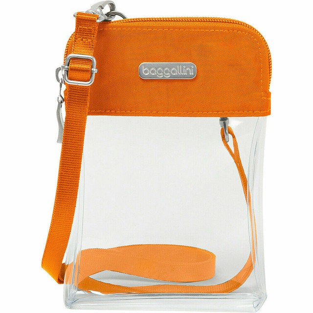 NEW Baggallini Clear Event Stadium Bryant Crossbody Handbag Bag Purse