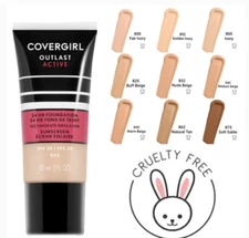 Covergirl Outlast Active 24 HR Foundation + Octinoxate Sunscreen