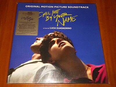 CALL ME BY YOUR NAME OST 2x LP RED VINYL LIMITED EDITION w/ POSTER
