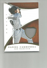2015 Immaculate Collection Immaculate Swatches #47 Daniel Carbonell  15/99  B46A