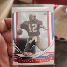 Topps 2008 Chrome Honor Roll Roger Staubach Dallas Cowboys NFL Insert HR-RS
