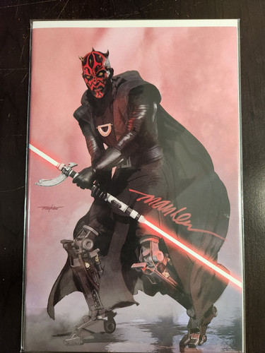 Star Wars: Hidden Empire #1 Mike Mayhew Virgin Variant Signed w/COA 2023 NM - Picture 1 of 2
