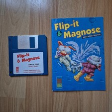 Flip-it Magnose Game With Manual Commodore Amiga 500