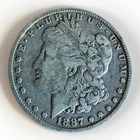 1887 O  Morgan Dollar 90% Silver $1 US Coin Collectible