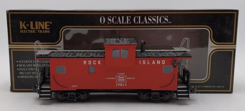 Caboose visión extendida Rock Island calibre O K-Line K613-1391 #17011 LN/caja | Zustand: Used