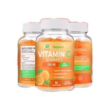 2X Vitamin C  Vegan, Antioxidant Health  Immune Support 250ml 60 Gummies Halal
