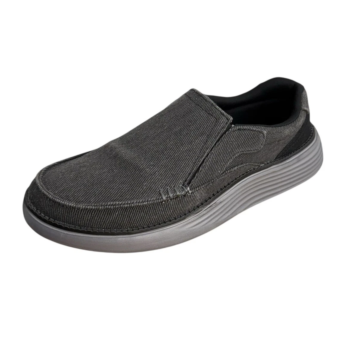 Nautica Pearson M Men Size 9 Denim Slip-On Moc Toe Boat Loafer Shoe CM0394 NIB Nautica M Loafer Casual Shoes for Men for sale | eBay main image 4