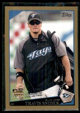 2009 Topps Gold Border Travis Snider RC 1280/2009 Toronto Blue Jays #58