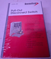 1 NEW DIVERSITECH DDS-30 PULL-OUT DISCONNECT SWITCH NNB ***MAKE OFFER***