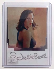 2002 Inkworks Alias Season 1 Original Paintings Julie Bell Autograph #CL1