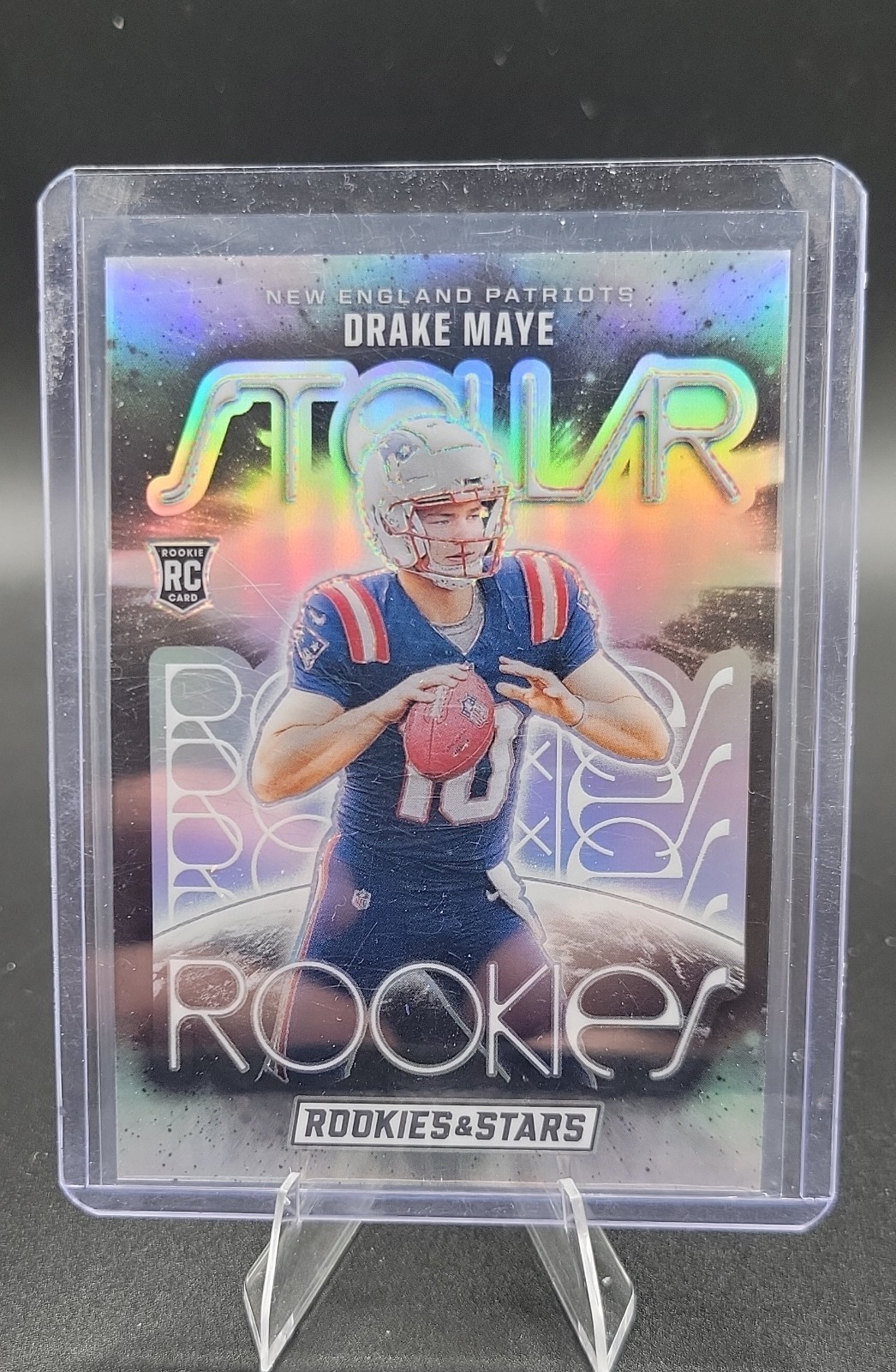2024 Panini Rookies & Stars - Stellar Rookies Drake Maye #SR-DME Silver (RC)