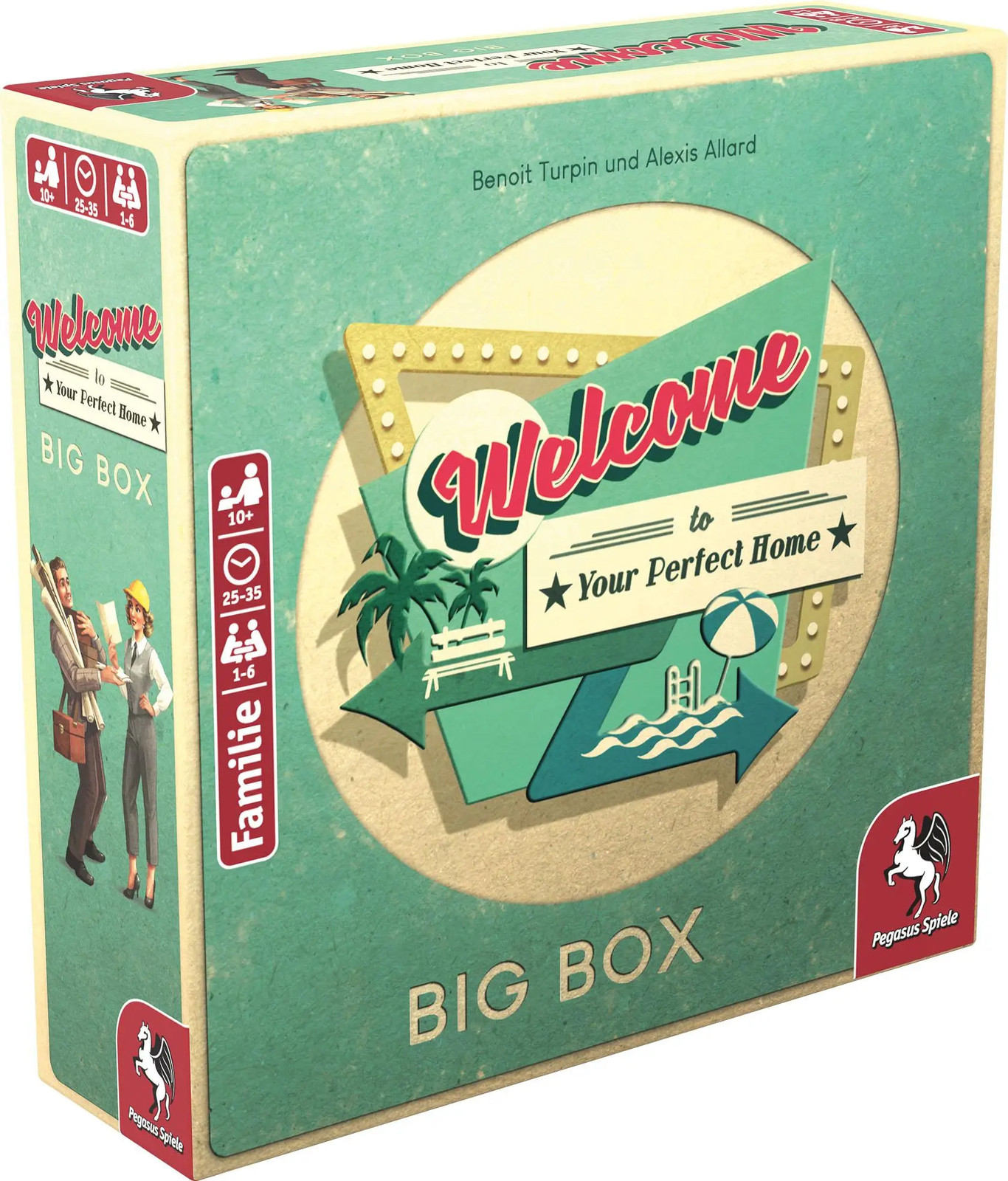 Pegasus Spiele Welcome to Your Perfect Home Big Box, grün - Bild 3