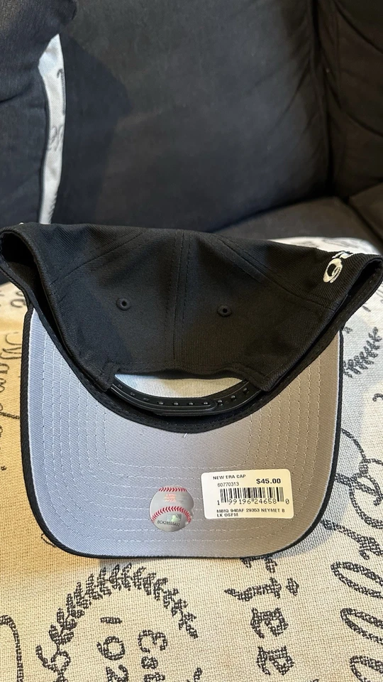 Boné Snapback Preto Enquanto isso Back In Queens MBIQ Mets 9FORTY New Era - Imagem 3 de 3