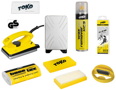 Toko Skiwax Set - für Alpine Ski & Snowboard - 7 teilig