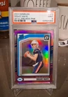 2024 Panini Donruss - Rated Rookie Drake Maye #379 Optic Preview Pink PSA 9 MINT