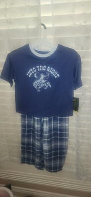 Cat&Jack Boys Blue Pajama Set Size M 8/10