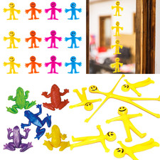 Party Bag Fillers Stretchy Toys Smile Man Frogs Sticky Men Kids Gifts Loot Bag
