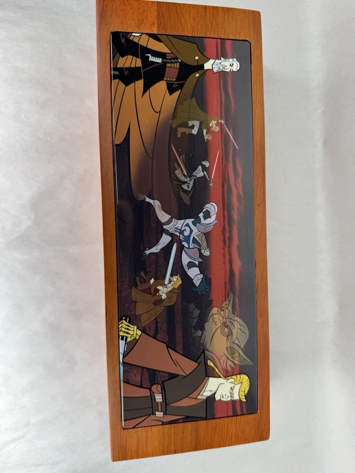 Reloj Fossil Star Wars Clone Wars Cuero Marrón Nuevo Nunca Usado 0106/2000 - Imagen 2 de 4