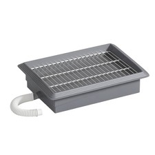 Dog Potty Tray with Drain Hose Low-Height for Young Dogs