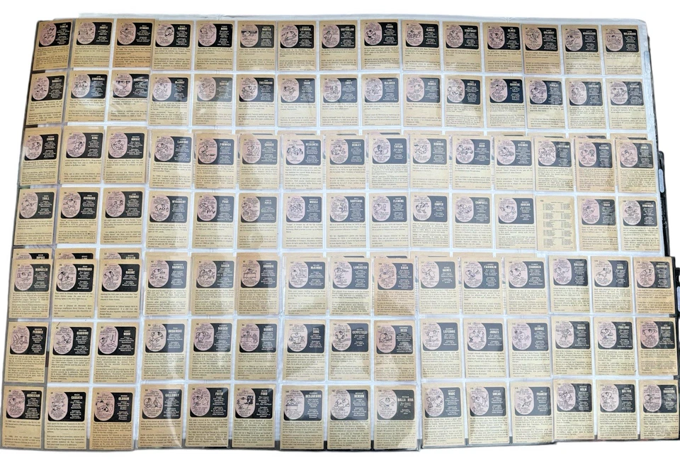 1971 Topps CFL Football Vintage 132 Card Complete Set Joe Thiesmann Rookie EX-NM - Image 3 of 4