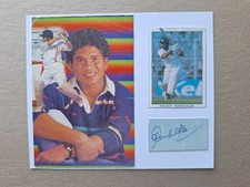 SACHIN TENDULKAR YORKSHIRE / INDIA LEGEND HAND-SIGNED PHOTOCARD (2)