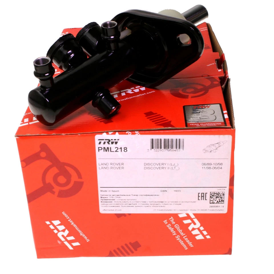 Brake Master Cylinder for Land Rover Discovery 1994 - 1999 TRW PML218 - Image 4 of 4