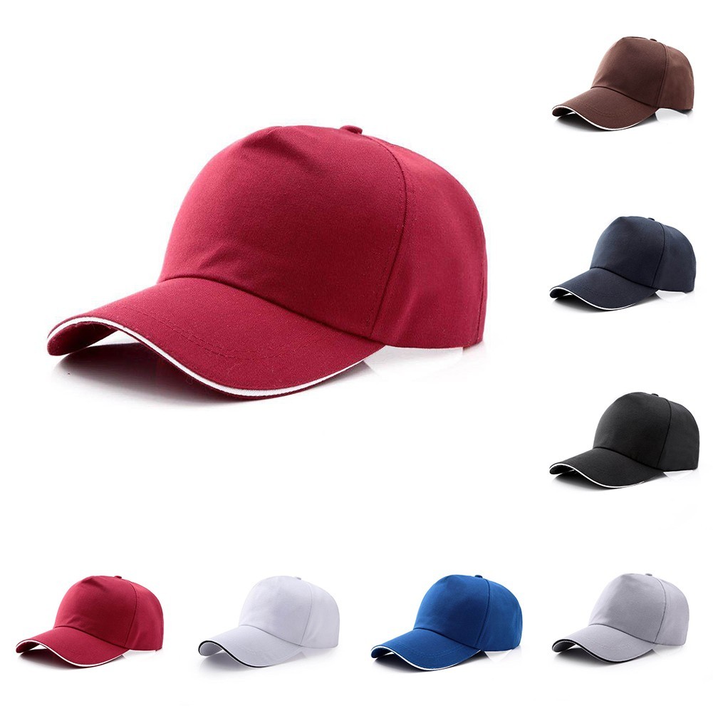 APL Berretto baseball protezione solare camionista cappello tesa larga poliestere uomo