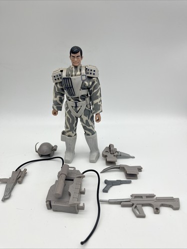 Tonka Spiral Zone LT. HIRO TAKA Soldier 1987 Action Figure COMPLETE