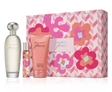 Pleasures By Estee Lauder Perfume 3 Pc Gift Set EDP Spray 3.4oz& Body Lotion NIB