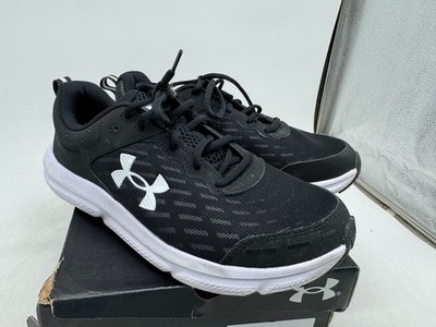 Under Armour Charged Assert 10 Sneakers Men's Black Running Shoes - 9 EXTRA WIDE