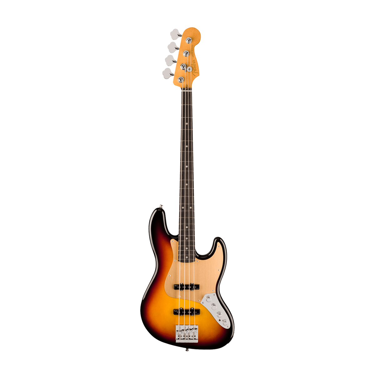 ベース FENDER American Ultra II Jazz Bass Fender American Ultra II Jazz Bass - Ultraburst, Ebony Fingerboard