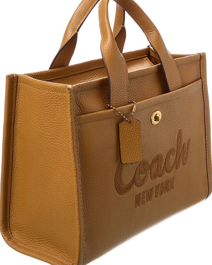 Coach Cargo Leather Tote Women's | eBay