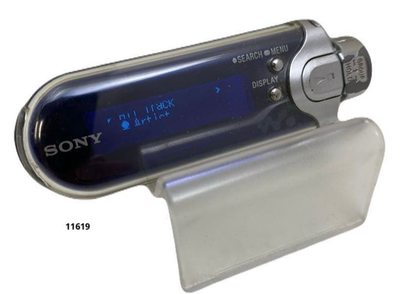 ポータブルプレーヤー Sony Walkman NW-E405 BLUE RARE Sony Nw-e405 Network Walkman 512mb Digital Music Player Mp3