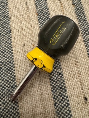 Stanley Workmaster 65-312 Stubby #2 Phillips Screwdriver USA Vintage
