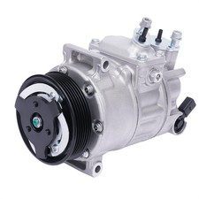 A/C Compressor 2006-2013Audi A3 2005-2015VW Golf Jetta Passat 1K0820859F+Clutch