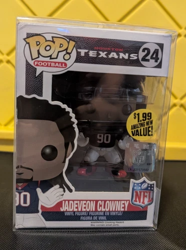 Funko POP! NFL #24 Jadeveon Clowney Houston Texas w/ Free Protector
