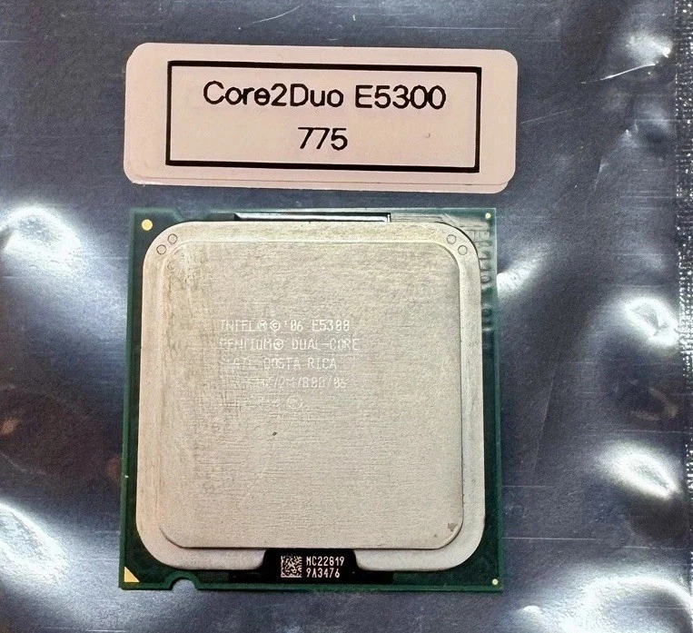 PROZESSOR CPU INTEL PENTIUM DUAL CORE E5300 2.6GHz LGA775 