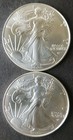 Two 2026 $1 American Silver Eagle Dollars — photo 1