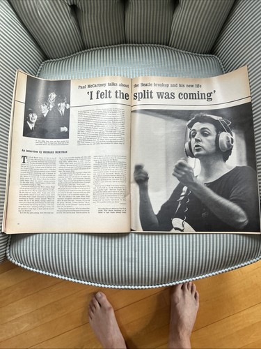 Life Magazine Apr 16 1971 Paul McCartney - Picture 2 of 2