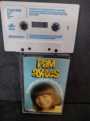 PAM AYRES-THOUGHTS OF A LATE-NIGHT KNITTER.Audio Cassette - PLAYS EXCELLENT.